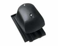 Braas Granat 13V DuroVent Premium Lüfter DN 150 (8428114) Seidenmatt tiefschwarz