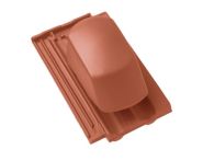 Braas Granat 13V Ton-Sanilüfter (8429003) Matt Kupferrot