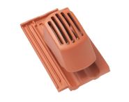 Braas Granat 13V Ton-Sanilüfter (8428600) Matt Naturrot