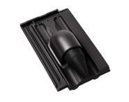 Braas Granat 13V Ton-Solar-/Kabeldurchgang (8429308) Matt Anthrazit