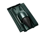 Braas Granat 13V Ton-Solar-/Kabeldurchgang (8429310) Hochglanz Tanne