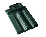 Braas Granat 13V Firstanschluss-Doppelwulst (8409310) Hochglanz Tanne