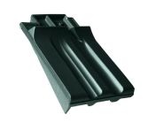 Braas Granat 13V Firstanschluss-Ortgang links (8409210) Hochglanz Tanne