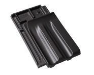 Braas Granat 13V Firstanschlussziegel (8409008) Matt Anthrazit