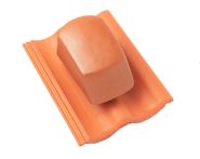 Braas Harzer Pfanne DuroVent Premium Sanilüfter geschlossen (6629085) Star Matt Klassisch-rot