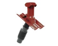 Braas Harzer Pfanne 7(BIG) DuroVent Bausatz DN 125 (524515) tiefrot