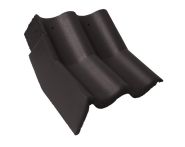 Braas Harzer Pfanne 7(BIG) Knick-Giebelstein links (6509483) Star Matt Granit