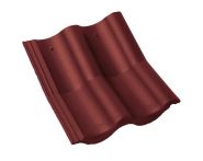 Braas Harzer Pfanne 7(BIG) Knickstein (6505581) Star Matt Tiefrot