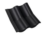 Braas Harzer Pfanne 7(BIG) Knickstein (6505579) Star Matt Tiefschwarz