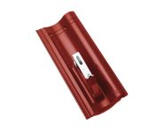 Braas Harzer Pfanne 7(BIG) Modulstütze komplett (581415) tiefrot