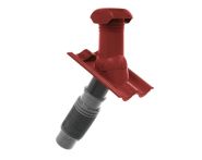 Braas Harzer Pfanne DuroVent Bausatz DN 125 (535115) tiefrot