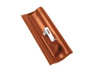 Braas 7 Grad Harzer Pfanne F+ Modulstuetze komplett (581600) unbeschichtet