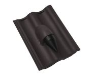 Braas 7 Grad Harzer Pfanne F+ DuroVent Premium Solardurchgang N (6539363) Granit