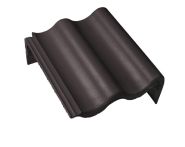 Braas 7 Grad Harzer Pfanne F+ Pult-Giebelstein (6534763) Granit