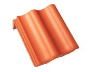 Braas 7 Grad Harzer Pfanne F+ Pultstein lang (6533765) Klassisch-Rot