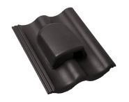 Braas Harzer Pfanne Fledermausstein (6625883) Star Matt Granit