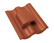 Braas Harzer Pfanne Fledermausstein (6625884) Star Matt Ziegelrot