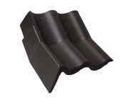 Braas Harzer Pfanne Knick-Giebelstein links (6609483) Star Matt Granit