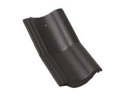 Braas Harzer Pfanne halber Knickstein (6605683) Star Matt Granit