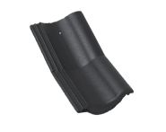 Braas Harzer Pfanne halber Knickstein (6605680) Star Matt Schiefergrau