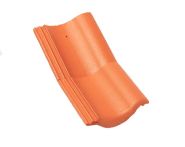 Braas Harzer Pfanne halber Knickstein (6605685) Star Matt Klassisch-rot