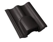 Braas Harzer Pfanne Lüfterstein (6616083) Star Matt Granit