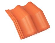 Braas Harzer Pfanne Mansardstein (6606585) Star Matt Klassisch-rot