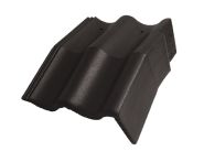 Braas Harzer Pfanne Mansard-Giebel rechts (6612083) Star Matt Granit