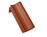 Braas Harzer Pfanne halber Pultstein (6603684) Star Matt Ziegelrot