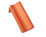 Braas Harzer Pfanne halber Pultstein (6603685) Star Matt Klassisch-rot