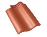 Braas Rubin 11V(H) Doppelwulstziegel (7810403) Matt kupferrot
