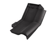 Braas Rubin 11V(H) Knick-Ortgangziegel rechts (7814321) Matt anthrazit