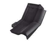 Braas Rubin 11V(H) Knick-Ortgangziegel rechts (7814357) Matt graphitgrau