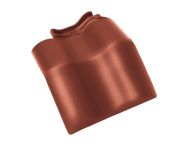 Braas Rubin 11V(H) Mansard-Doppelwulstziegel (7814906) Seidenmatt kastanie