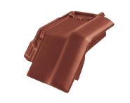 Braas Rubin 11V(H) Mansard-Ortgang rechts (7814106) Seidenmatt kastanie