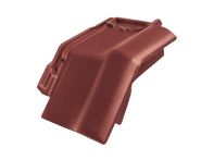 Braas Rubin 11V(H) Mansard-Ortgang rechts (7814111) Seidenmatt rotbuche