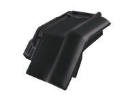 Braas Rubin 11V(H) Mansard-Ortgang rechts (7814119) Seidenmatt tiefschwarz