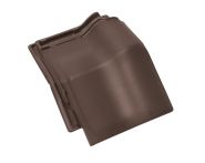 Braas Rubin 11V(H) Mansardziegel (7814001) Matt dunkelbraun