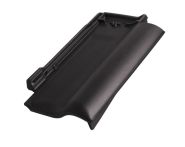 Braas Rubin 11V(H) Ortgangziegel rechts (7811421) Matt anthrazit