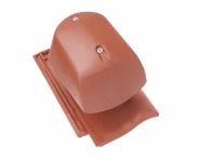 Braas Rubin 11V(H) DuroVent Premium Lüfter DN 150 (7828100) Matt naturrot