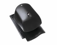 Braas Rubin 11V(H) DuroVent Premium Lüfter DN 150 (7828119) Seidenmatt tiefschwarz