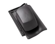 Braas Rubin 11V(H) TonSanilüfter geschlossen (7829821) Matt Anthrazit