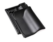 Braas Rubin 11V(H) Firstanschlussziegel (7809057) Matt graphitgrau