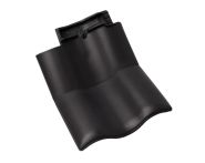 Braas Rubin 11V(H) Knick-Doppelwulstziegel (7814821) Matt Anthrazit