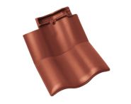 Braas Rubin 11V(H) Knick-Doppelwulstziegel (7814806) Seidenmatt kastanie