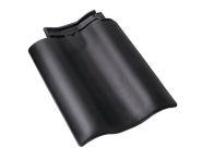 Braas Rubin 11V(P) Doppelwulstziegel (9310442) Matt vulkanschwarz