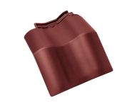 Braas Rubin 11V(P) Mansard-Doppelwulstziegel (9314940) Matt lavarot