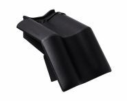 Braas Rubin 11V(P) Mansard-Ortgang links (9314242) Matt vulkanschwarz