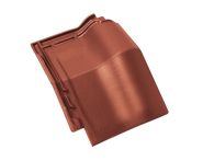 Braas Rubin 11V(P) Mansardziegel (9314006) Seidenmatt kastanie