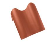 Braas Rubin 11V(P) Pult-Doppelwulstziegel (9312603) Matt kupferrot